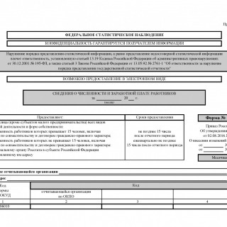 Форма П-4. Сведения о численности, заработной плате и движении работников от 02.08.2016 N 379