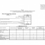 Отчет об изменениях капитала. Форма № 3