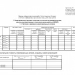 Приложение к бухгалтерскому балансу - Форма 5. С 2015 года